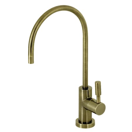 Kingston Brass Concord Reverse Osmosis System Filtration Water Air Gap Faucet, Brass KSAG8193DL